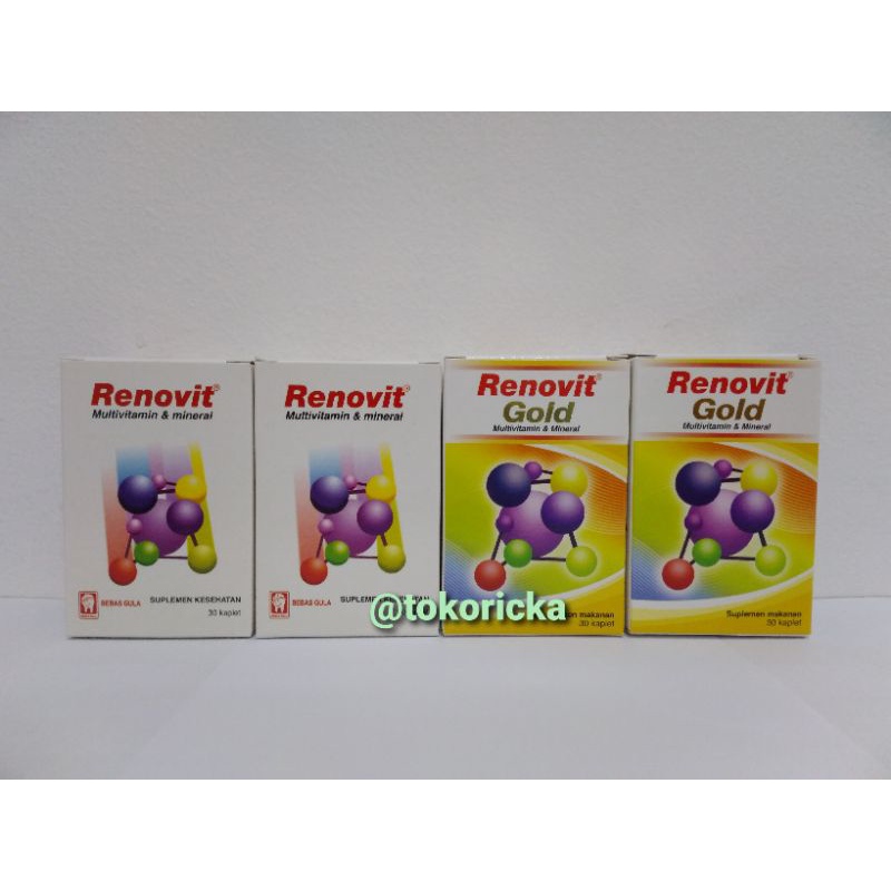 RENOVIT // RENOVIT GOLD // VITAMIN // VITAMIN KELUARGA // SUPLEMENT KESEHATAN // VITAMIN KOMPLIT // 