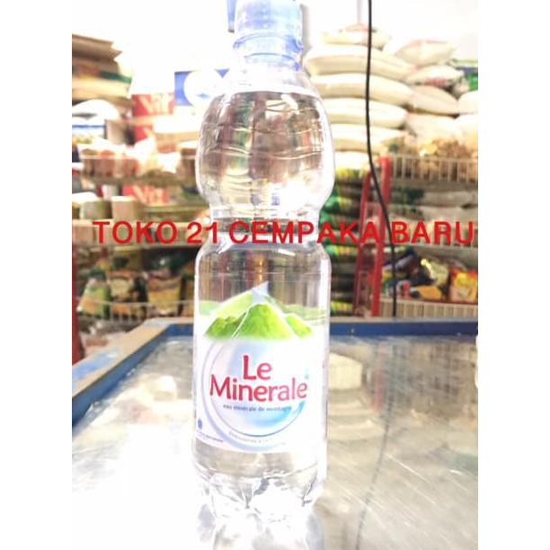 Le Minerale 600Ml 1 Botol |Air Putih Kemasan Mineral Tanggung 600 Ml