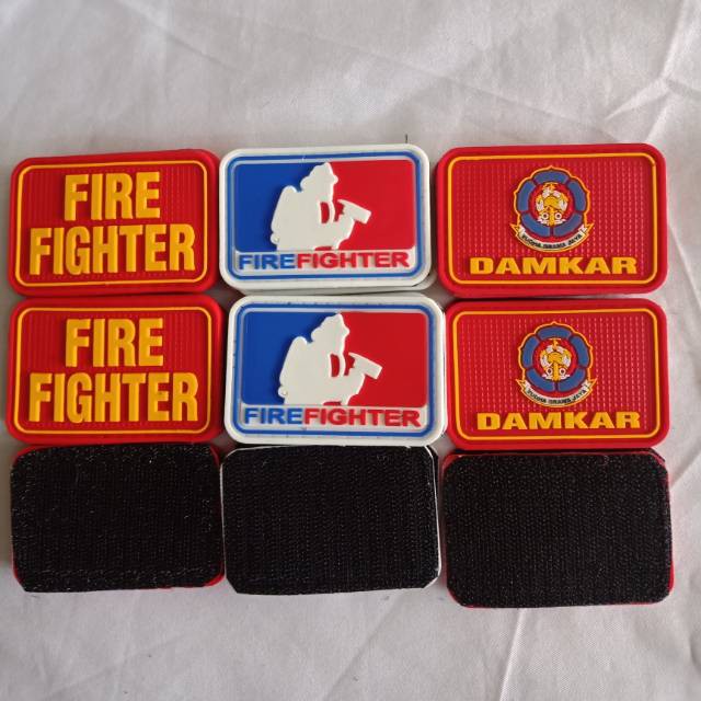 Promo   Patch rubber/logo pemadam kebakaran/yudha brama jaya, fire fighter Best Seller