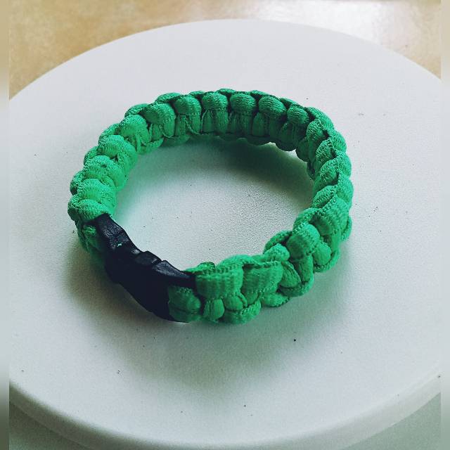 Gelang Rajut Slop Tali Prusik Ukuran Custom