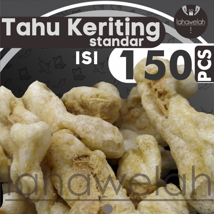 Jual Cuanki Tahu Keriting Standar 150pcs Pelengkap Baso Aci Seblak By