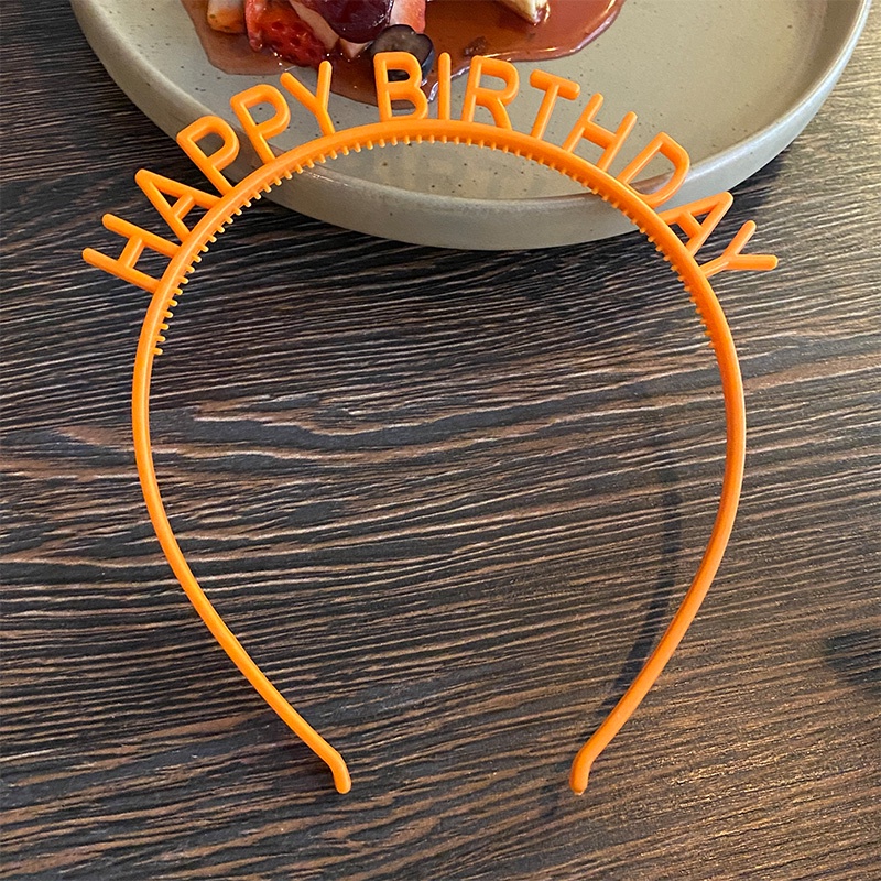 2022 Bando Tulisan Happy Birthday Gaya Korea Untuk Aksesoris Pesta