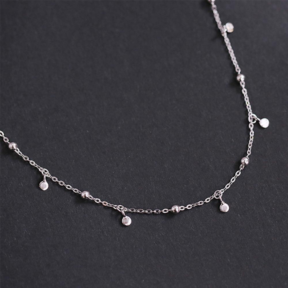 Needway  AAA Zircon Kalung Wanita Perhiasan Liontin Berlian Elegan Shiny Choker