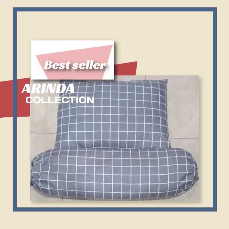 SARUNG BANTAL &amp; GULING | AESTHETIK | EMILY |BONUS TALI