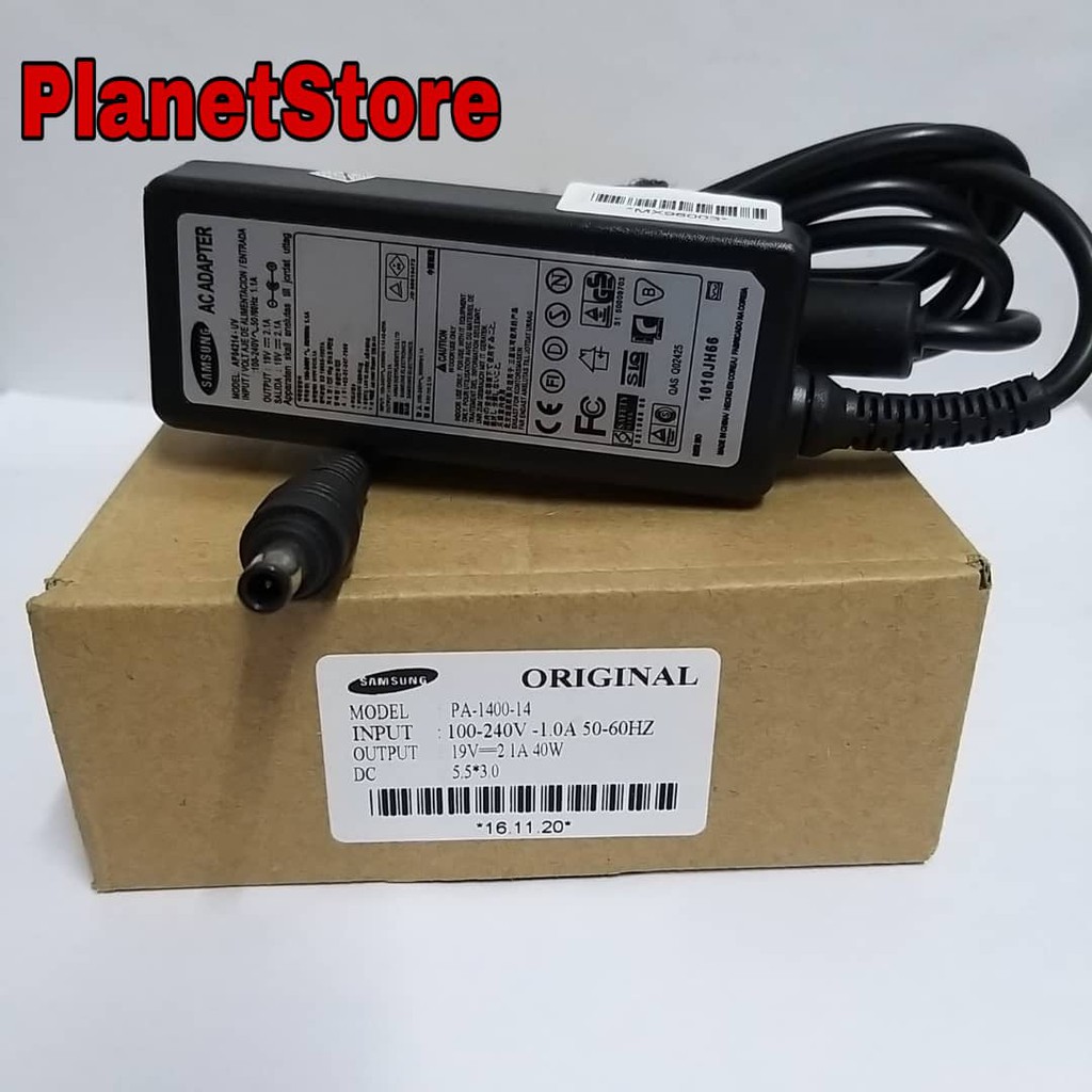 ADAPTOR LAPTOP SAMSUNG NC108 NC108P N100 N148 N128