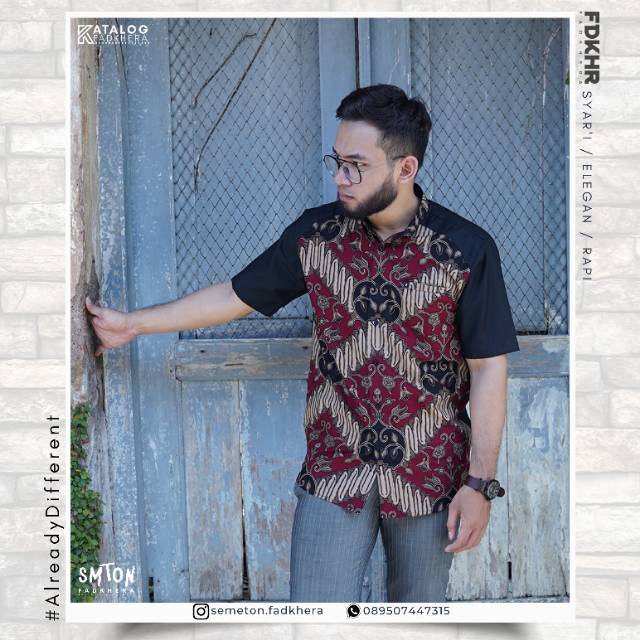 Kemeja Koko Batik Fadkhera - Muktafi