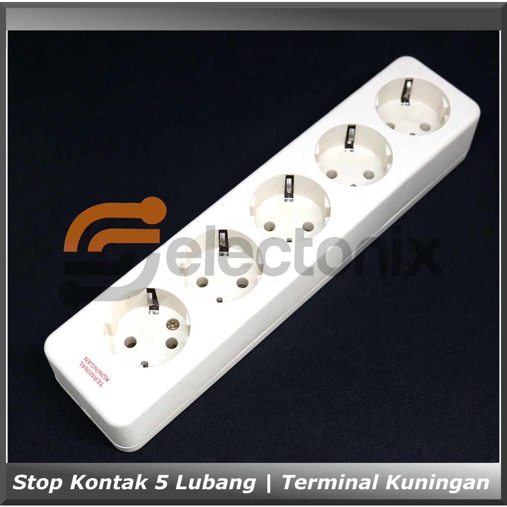 Stop Kontak / Terminal Listrik [5 Lubang] | UTICON