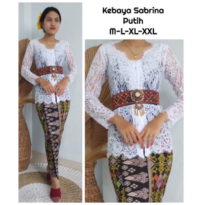 KEBAYA SABRINA/KEBAYA BROKAT/KEBAYA BALI