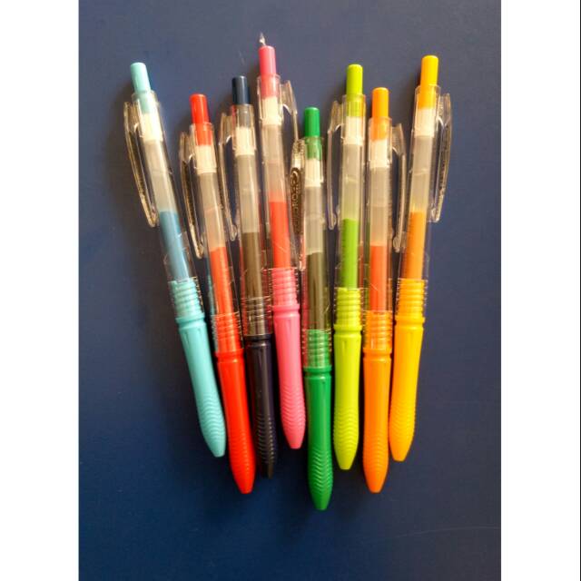 Bolpen zebra kokoro 10 warna