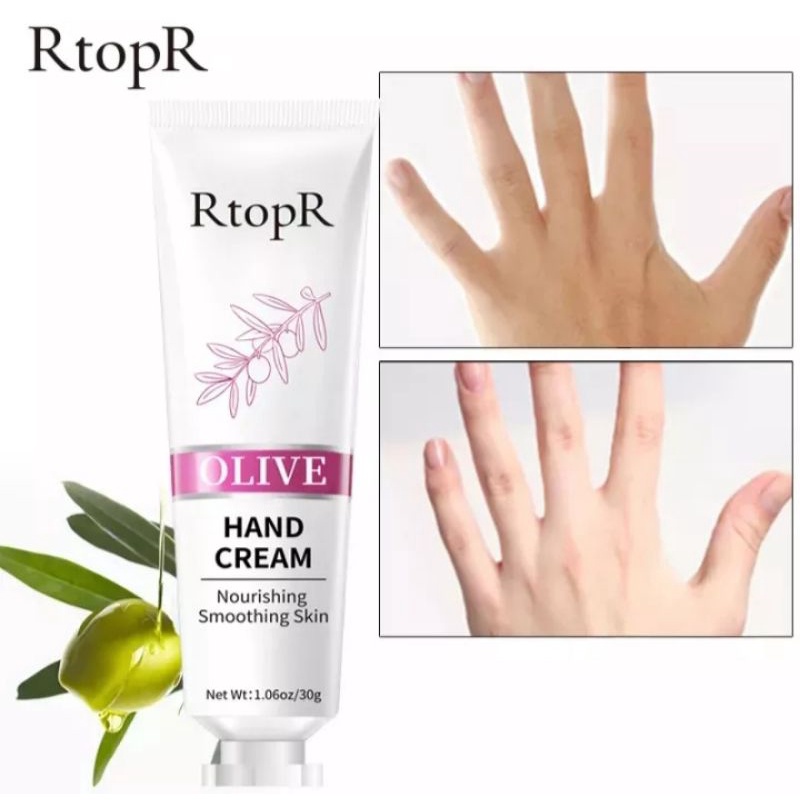 [BPOM] RtopR CREAM PERAWATAN TANGAN KERING, PECAH-PECAH, KASAR, KERIPUT | RtopR HAND CREAM MANGO OLIVE |