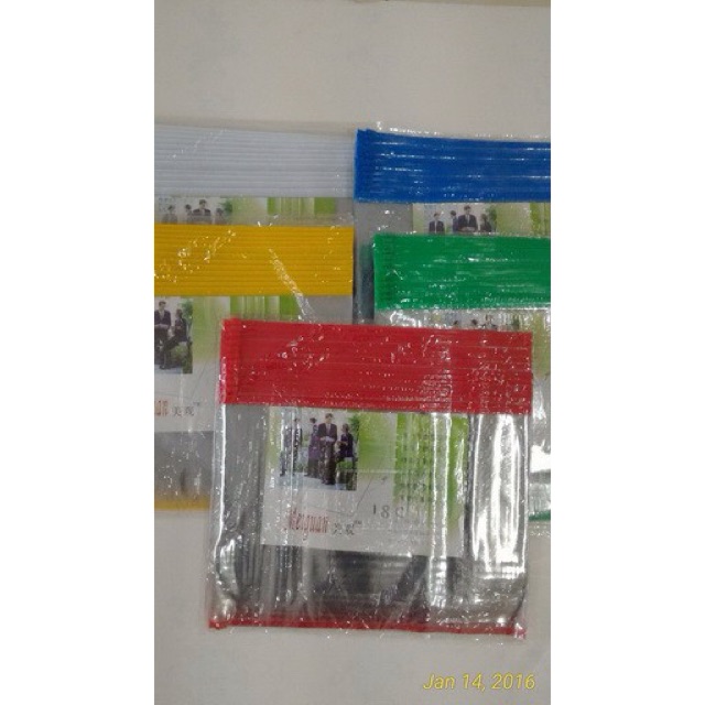 

[1 Pcs] Map Zipper Sleting A4 Transparan Murah / Tas Zipper Pocket / Zipper Bag Sleting A4 Murah