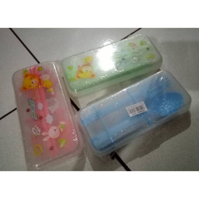 Sendok set picnic renata #2297/TEMPAT SENDOK CARISSA/TEMPAT SENDOK HOKBEN CLIO
