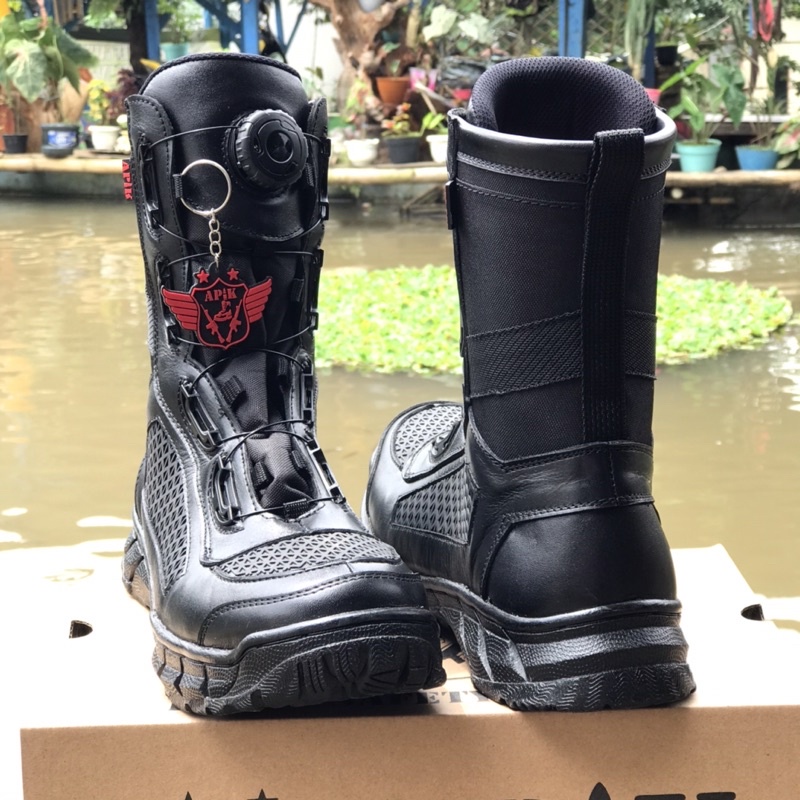 SEPATU PDL BOA TAWON TALI PUTAR