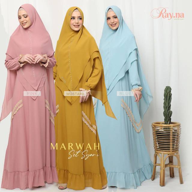 Marwah set syari by rayna