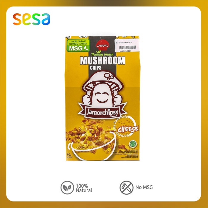 

Jamorchipsy Keripik Jamur Cheese 70 g