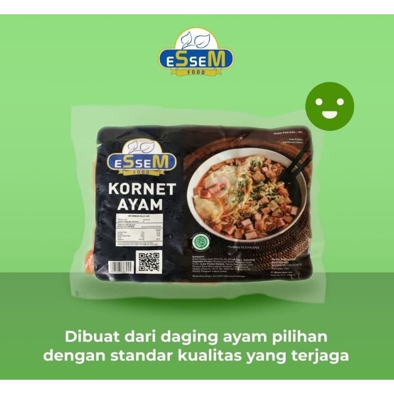 

Essem Kornet Ayam - 450 Gr