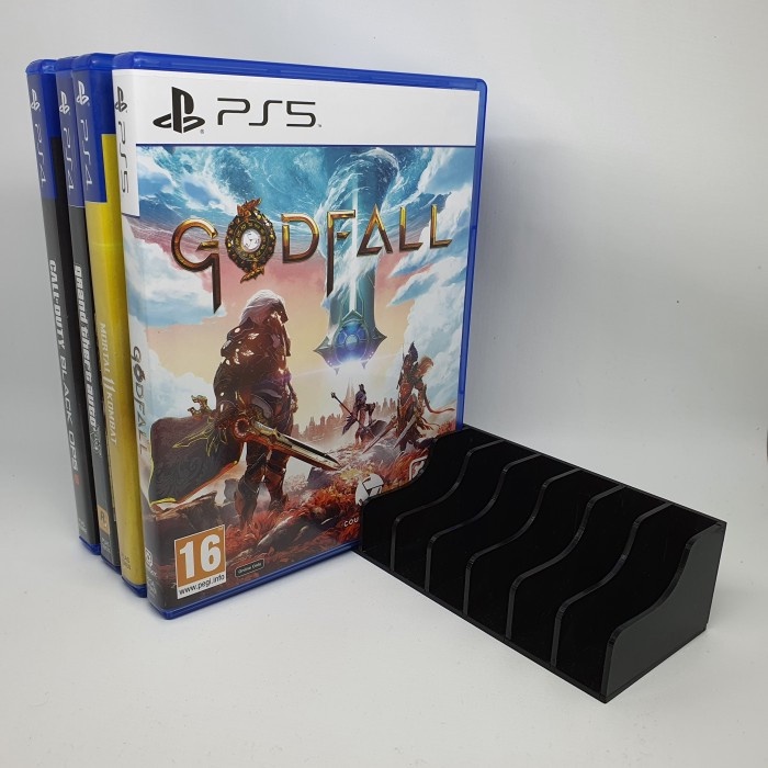 Tempat Penyimpanan  Storage  Stand  Rak  Sekat CD BD DVD PS4 PS5