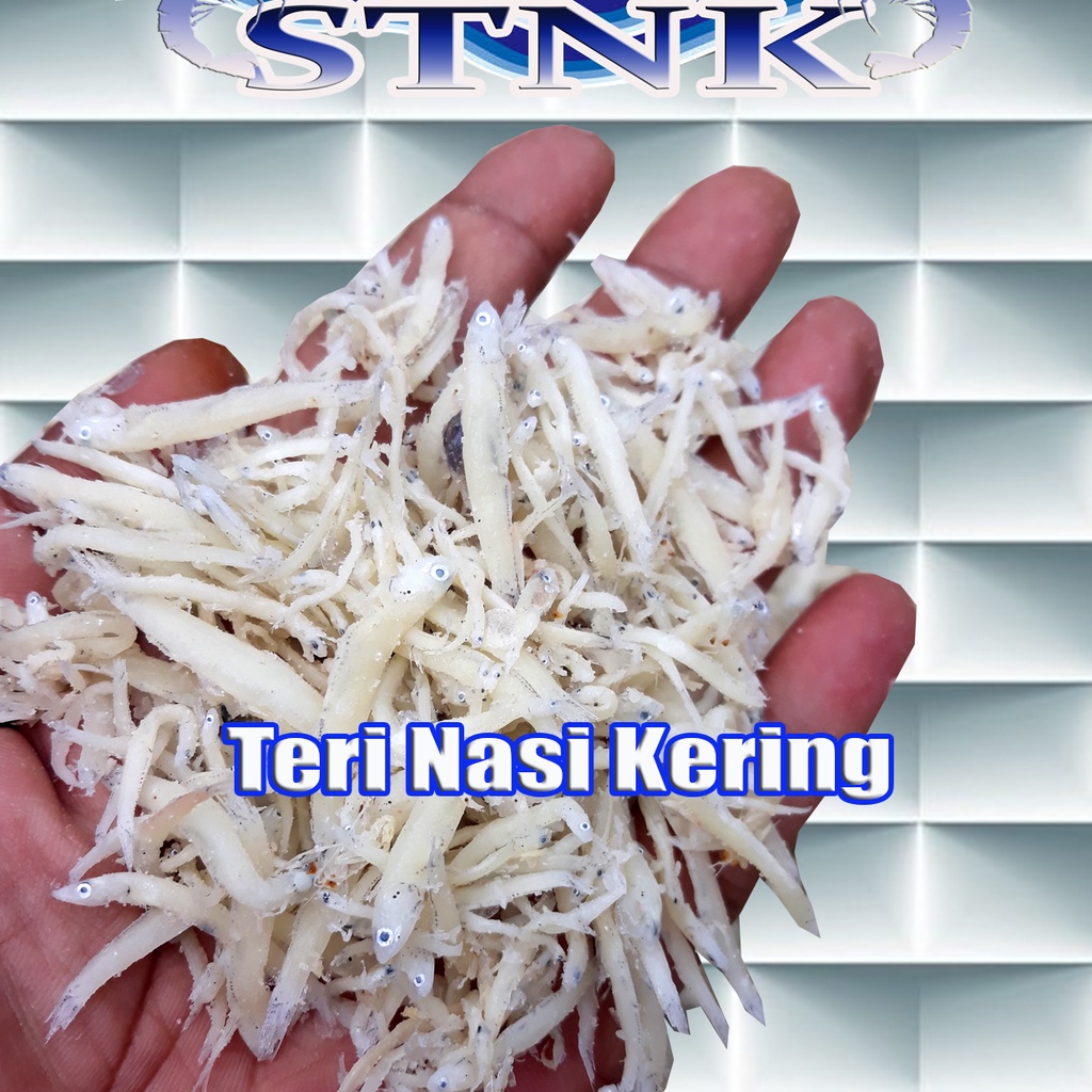 

Teri Nasi 1KG Kering Bersih Bergizi Kualitas Super