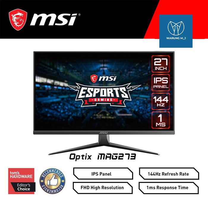 MSI Optix MAG273 MONITOR [1080p, 144Hz]