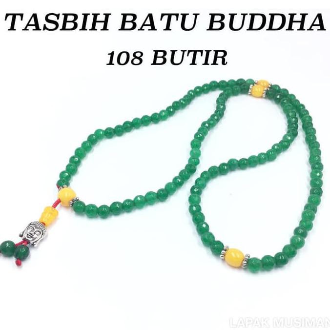 Tasbih Buddha Batu Alam 108 Butir