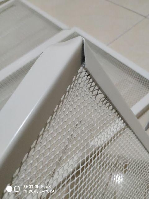 LERBERG unit rak dengan uk 35x35x148 cm berwarna putih LERBERG unit rak dengan uk 35x35x148 cm berwarna putih