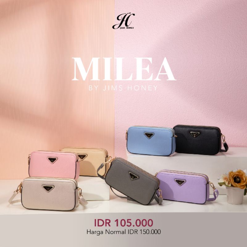 Milea mini bag Jims Honey Original Tas Selempang wanita tas hp mini pouch realpic cod milea plus box