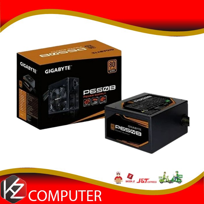 Power Supply GIGABYTE P650B 650W 80+ BRONZE
