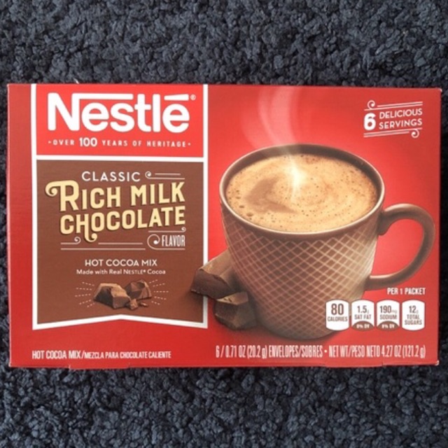 

Nestle Hot Cocoa : Rich Milk Chocolate