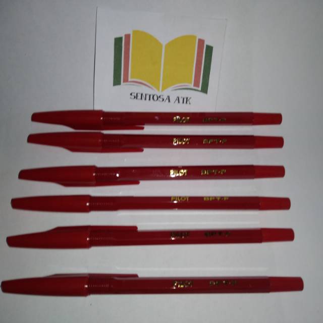 

Bolpoin/ Pulpen Pilot BPT-P warna merah