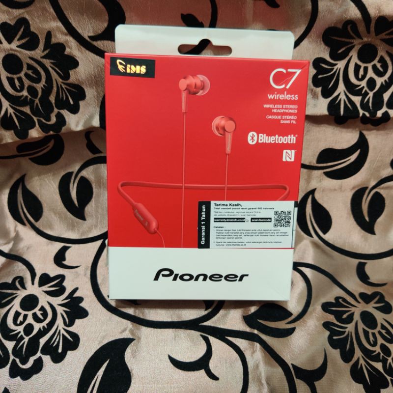 headset bluetooth Pioneer SE - C7BT - preloved