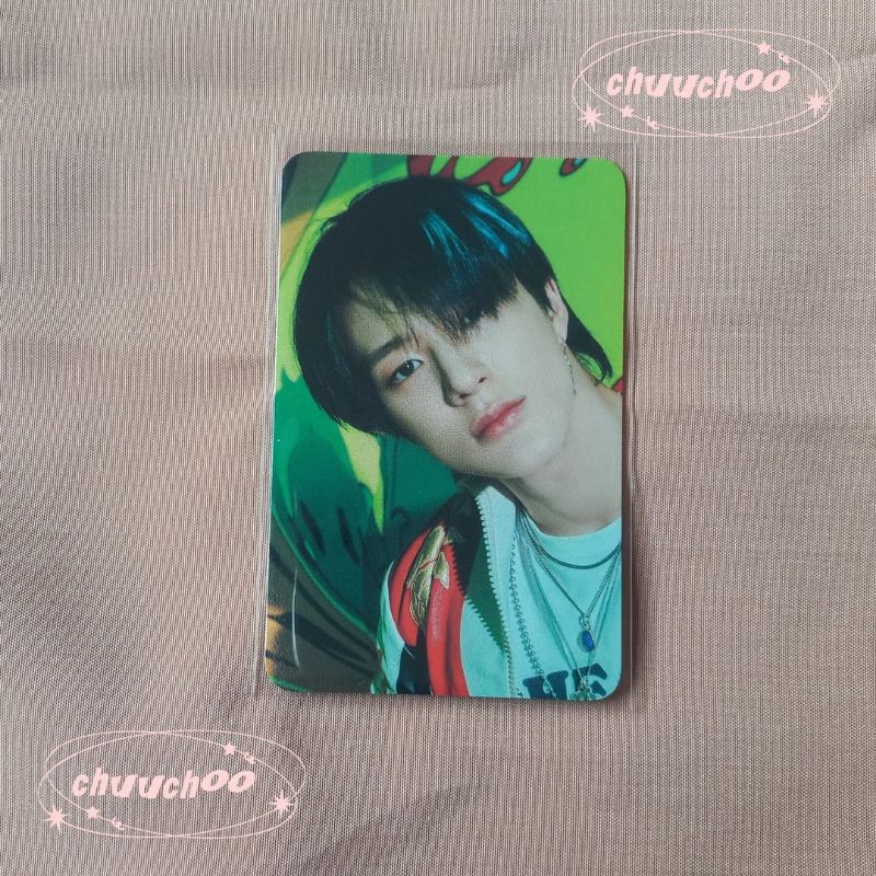 PC Photocard Official Nct Jeno Photo Holder Keyring Hot Sauce NCT Dream