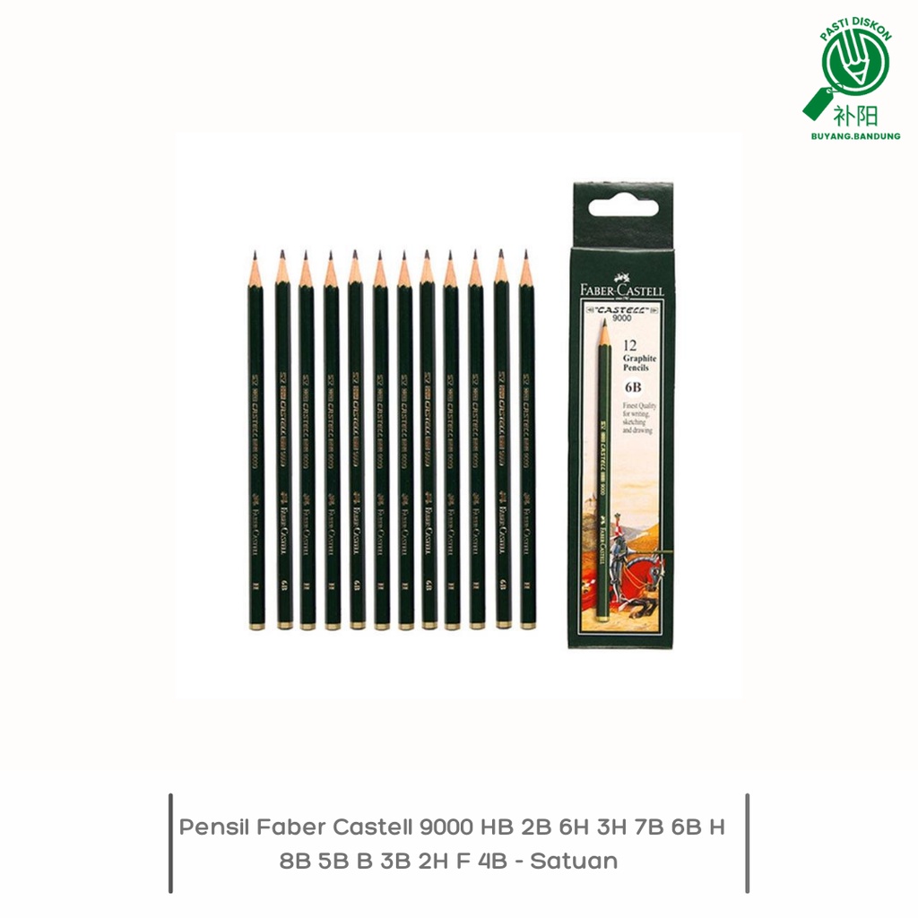

Pensil Faber Castell 9000 Ukuran Lengkap