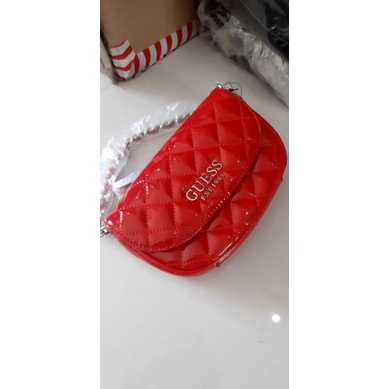 tas guess melise waistbag original salee