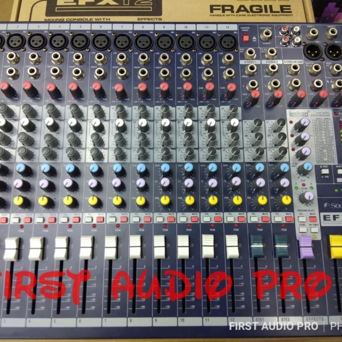 Mixer Soundcraft EFX 12 ( 12 Chanel ) Star Seller