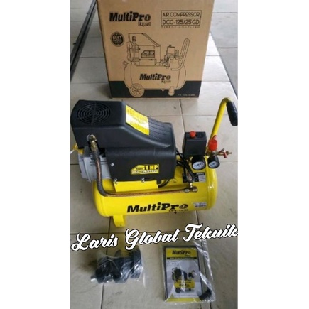 Multipro DCC-125 - 25 GD Air Compressor 1 Hp, Kompressor Heavy Duty