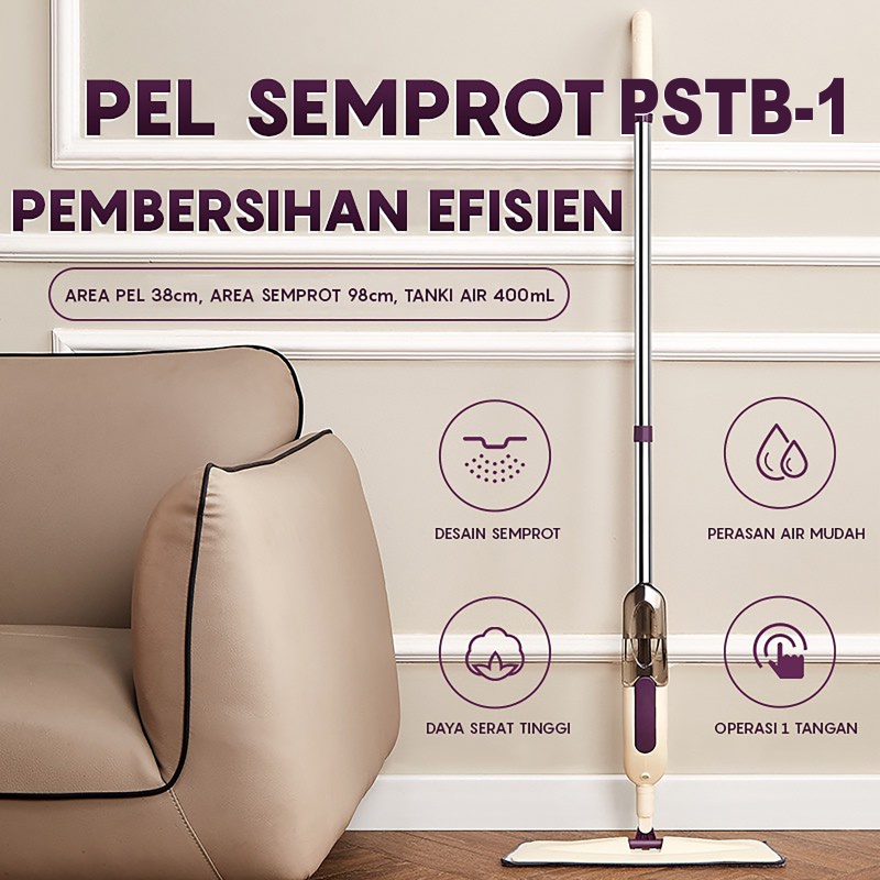 Alat Pel Lantai Ultra Mop Cleanze Pray Super Mop Alat Pembersih Alat Pel Praktis Dan Efisien -Wonderdekorasi