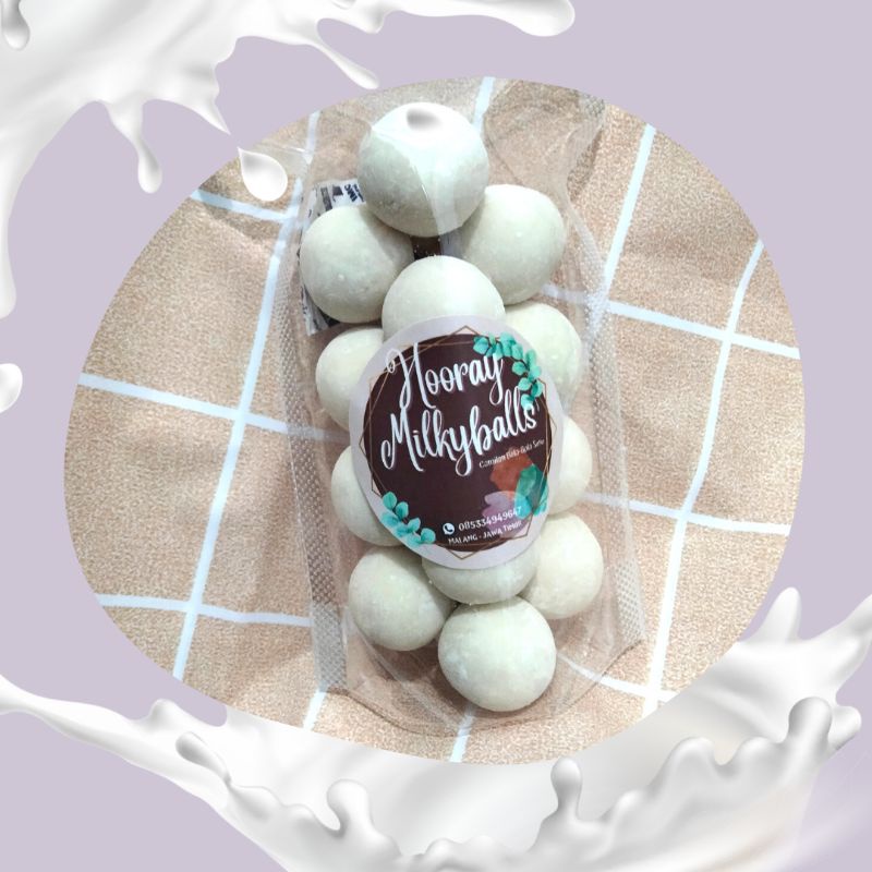 

BOLA-BOLA SUSU ORIGINAL KEMASAN POUCH ISI 18 BALLS 150 GR
