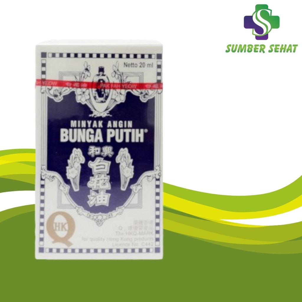 MINYAK BUNGA PUTIH 20 ML