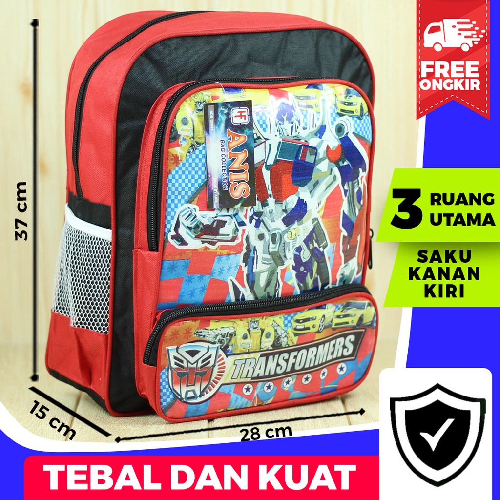 Tas Ransel Anak Lucu Gambar Kartun Terbaru Tas Gendong Sekolah PAUD TK SD Berkualitas Murah Bagus