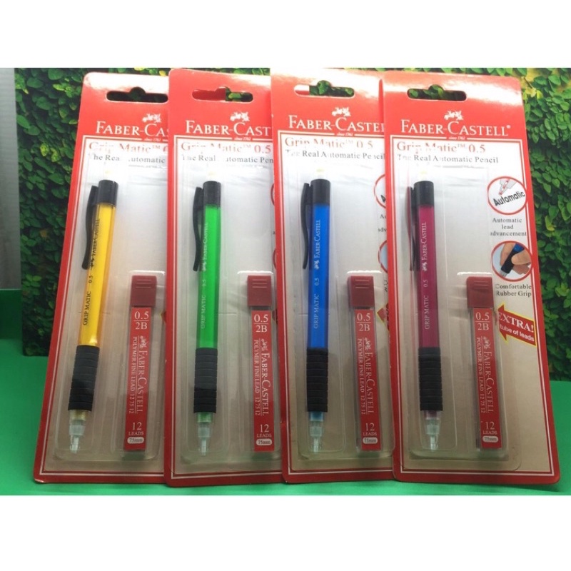 

PENSIL MEKANIK 0,5 FABER CASTELL MURAH EXTRA ISIAN TUBE LEADS / PENSIL MEKANIK FABER CASTELL 0.5mm GRATIS ISIAN PENSIL