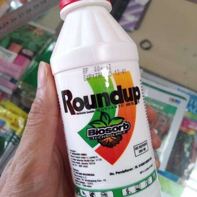 Herbisida ROUNDUP 286SL 200 ML Isopropilamina Glifosat