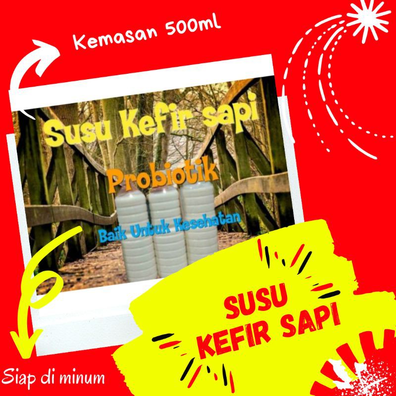 

SUSU KEFIR SAPI KEMASAN 500ML