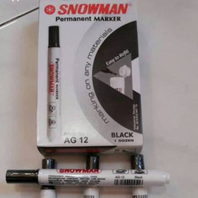 

SPIDOL DAN REFILL INK PERMANENT SNOWMAN