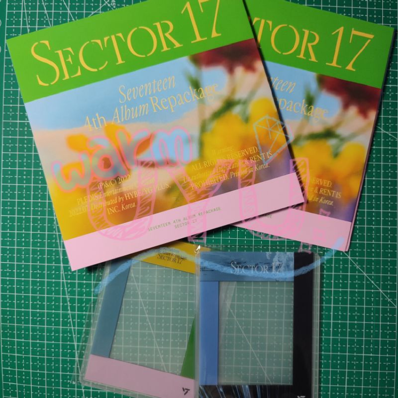 Album only SEVENTEEN Sector17 Compact version The8 Top loader Ktown