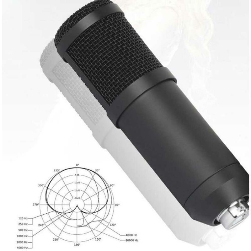 USB Mic Microphone Condenser Mikrofon Multimedia Bersuara Bagus Online Meeting