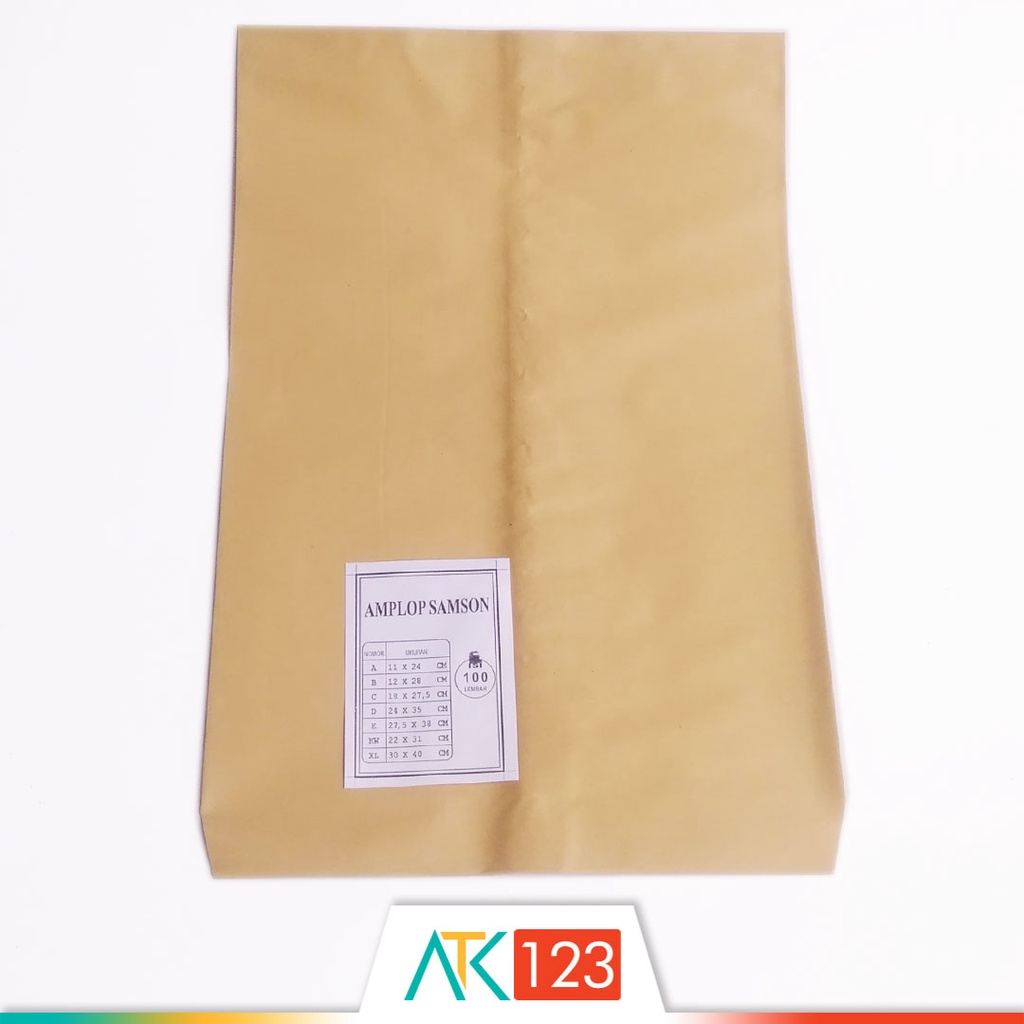 

H7Y Amplop Coklat / Samson Guanaco E (Map) isi 100 Buah