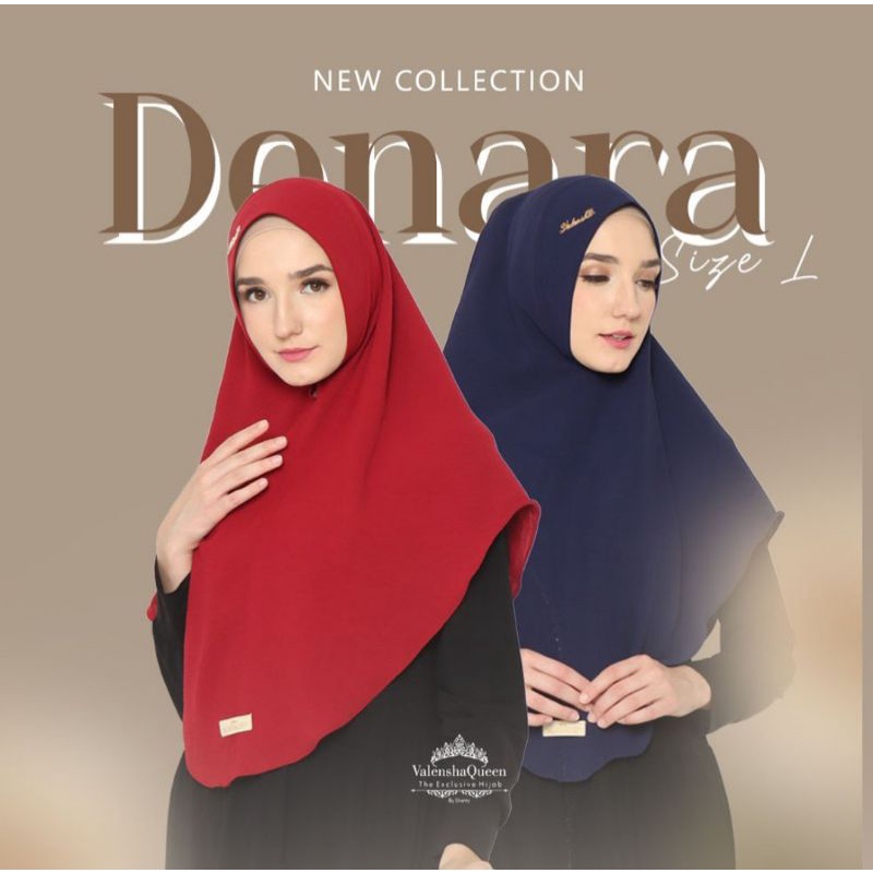 HIJAB DENARA L ORIGINAL VALENSHA QUEEN