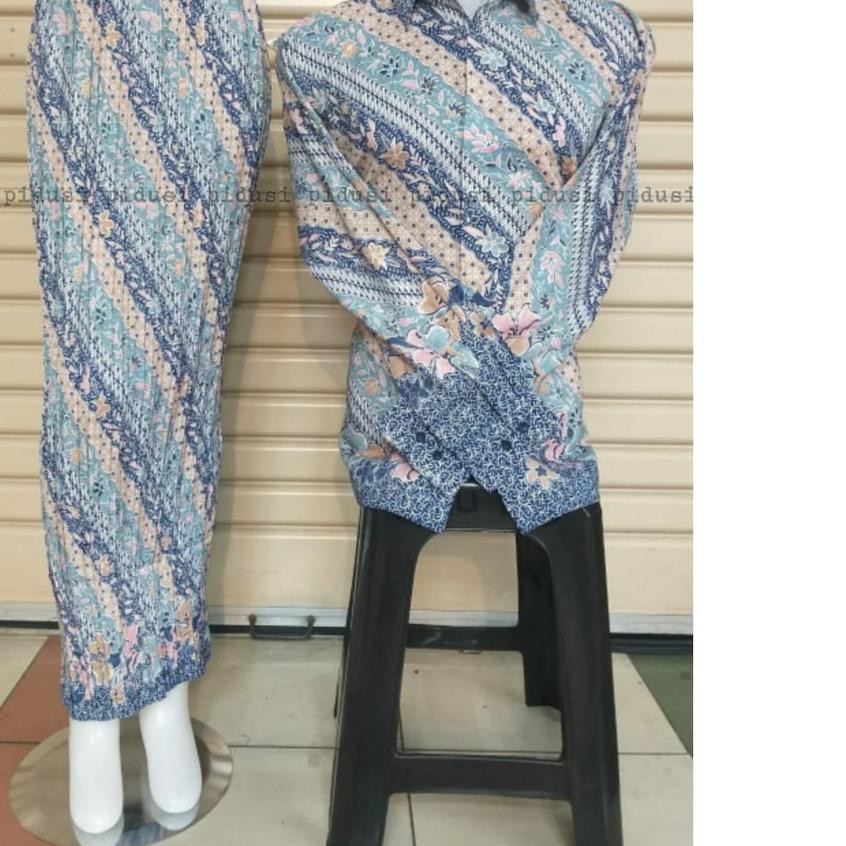 SET KEMEJA ROK BATIK COUPLE / SET BATIK COUPLE / SET BATIK SARIMBIT SUAMI ISTRI ✿