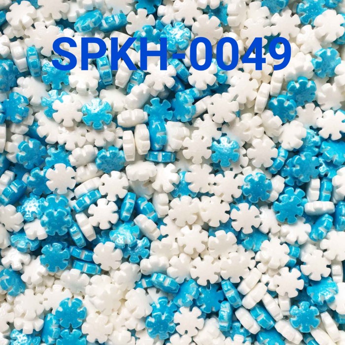 

SPKH-0049 SPRINKLES SPRINKLE SPRINKEL 500GR SNOWFLAKE FROZEN EKSKLUSIF