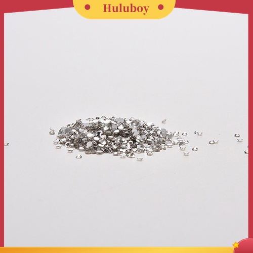 Huluboy Huluboy♡ 1440pcs 1.6mm / 2mm Berlian Imitasi Untuk Dekorasi Kuku DIY